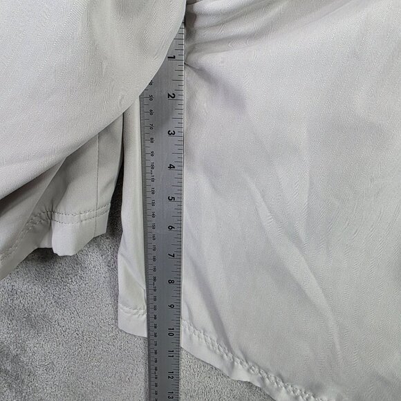 Mens Island Republic Beige Cargo Shorts 100% Polyester 10" Inseam Size 36 - Picture 7 of 9